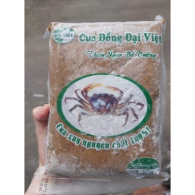 Cua đồng xay an toàn, giá tốt Gói 500gr