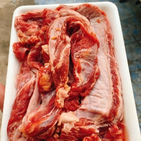 Thịt dẻ sườn bò tươi